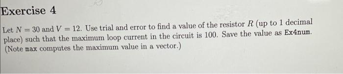 Solved Parallel Cir Each Exercise Below Investigates The | Chegg.com