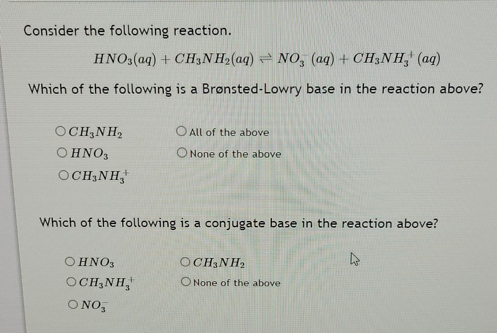 CH<sub>3</sub>NH<sub>2</sub> HNO<sub>3</sub>: Khám Phá Phản Ứng Hóa Học Đầy Hứa Hẹn