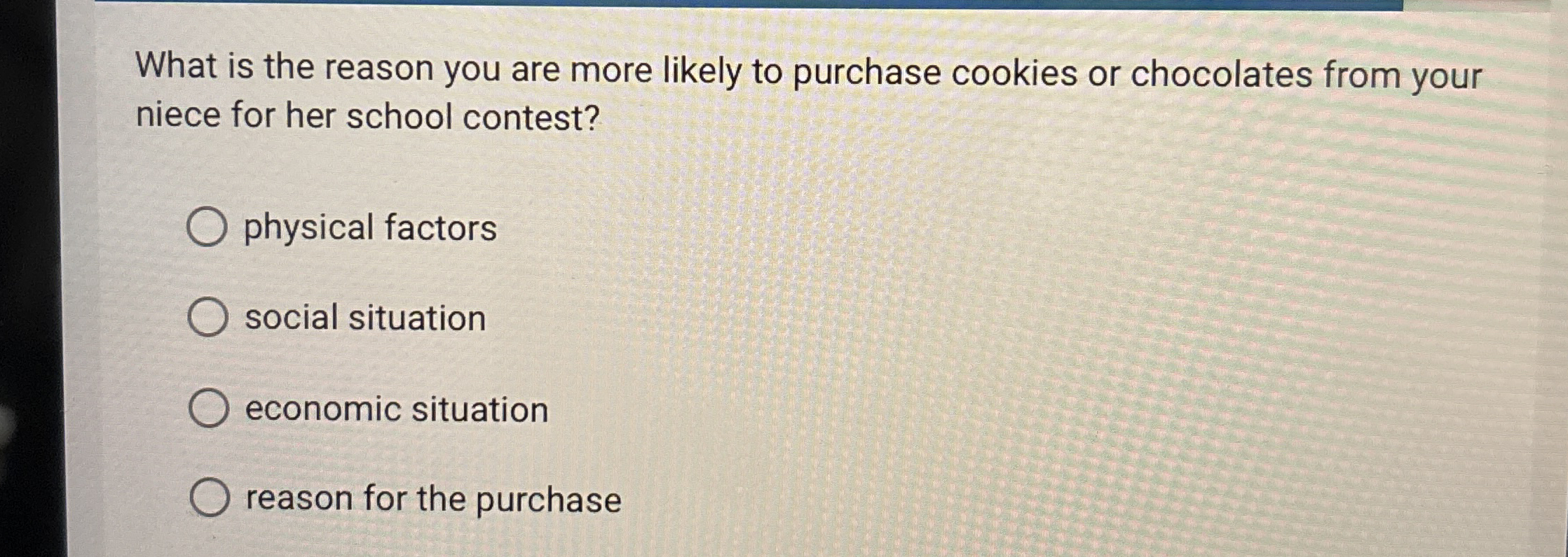 Solved What is the reason you are more likely to purchase | Chegg.com