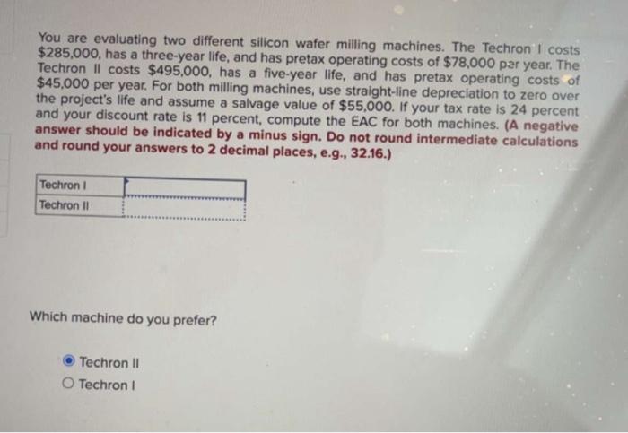 Solved You Are Evaluating Two Different Silicon Wafer Chegg