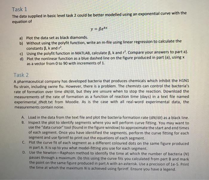 Solved Task 1 The data supplied in basic level task 2 could | Chegg.com