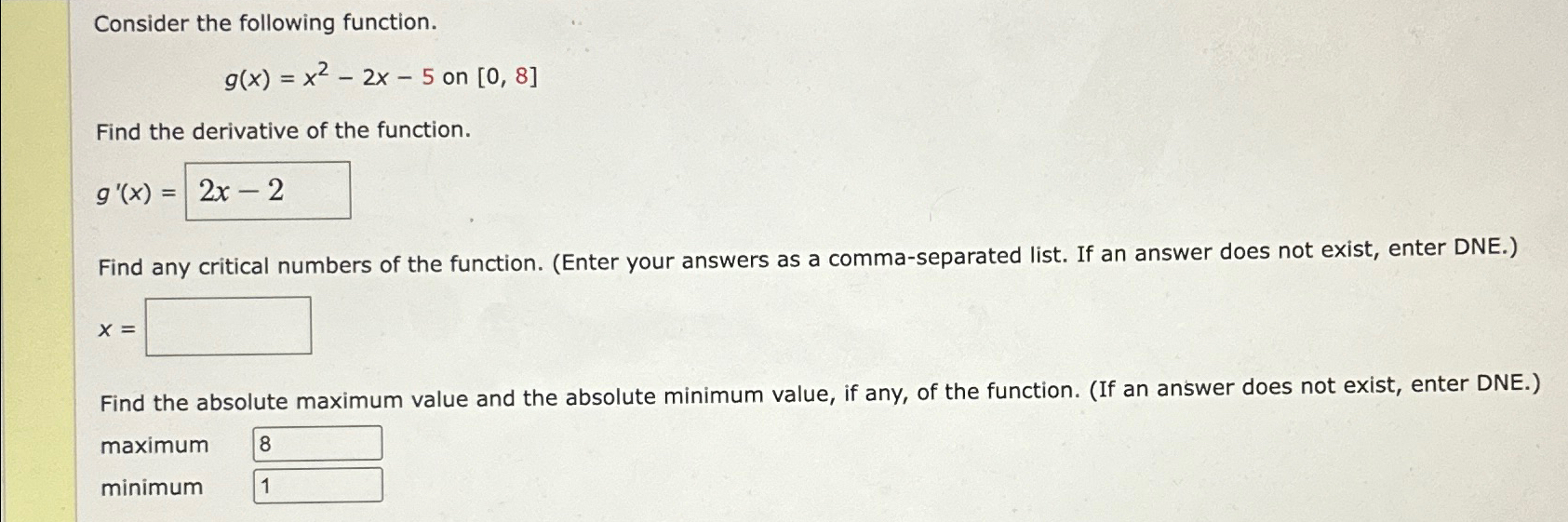 Solved Consider the following | Chegg.com