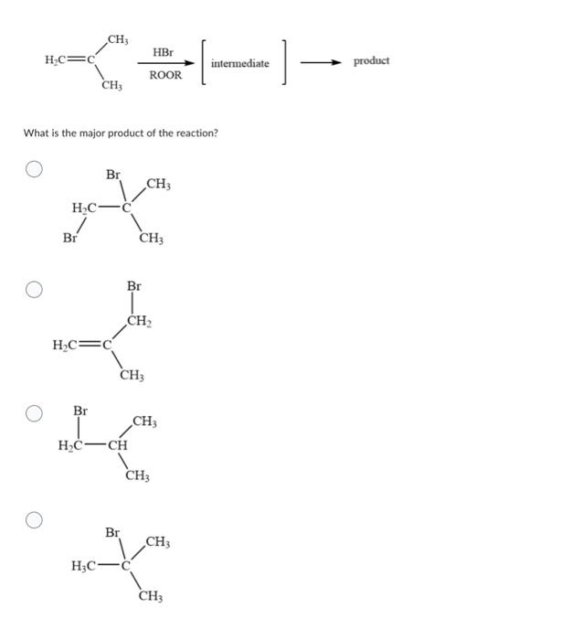 Solved What is the major product of the reaction?For | Chegg.com