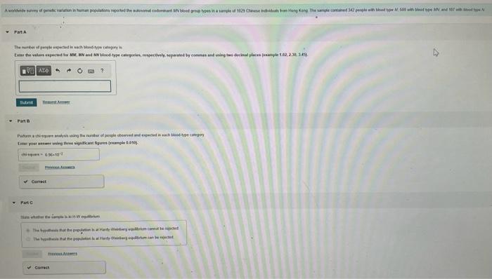 Solved A worldwide survey of genetic variation in human | Chegg.com