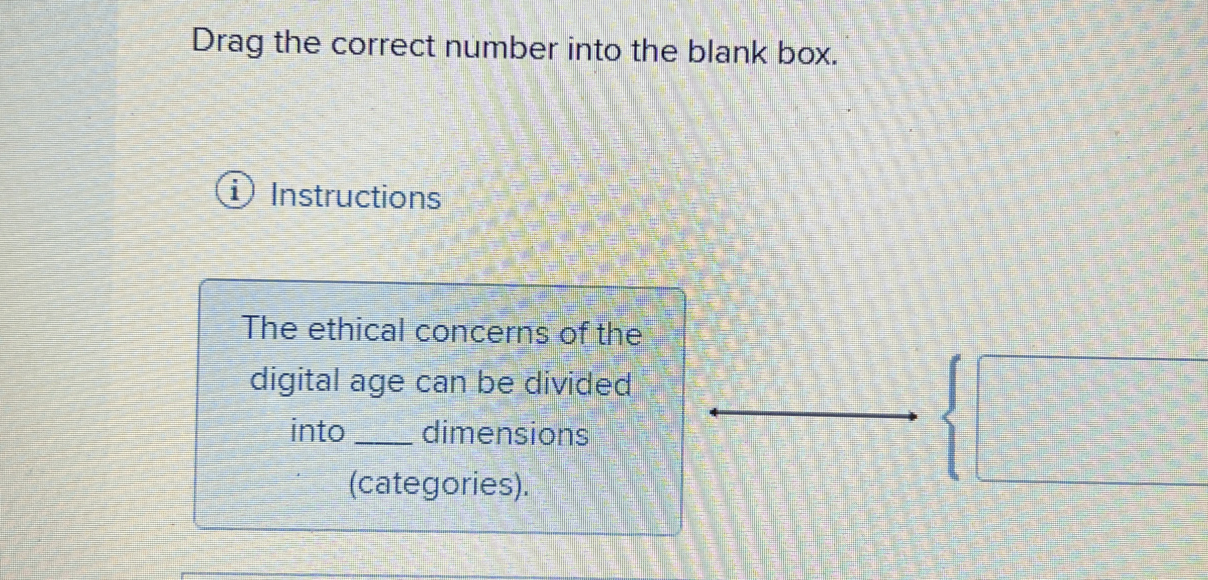 Solved How to solve Drag the correct number into the blank | Chegg.com