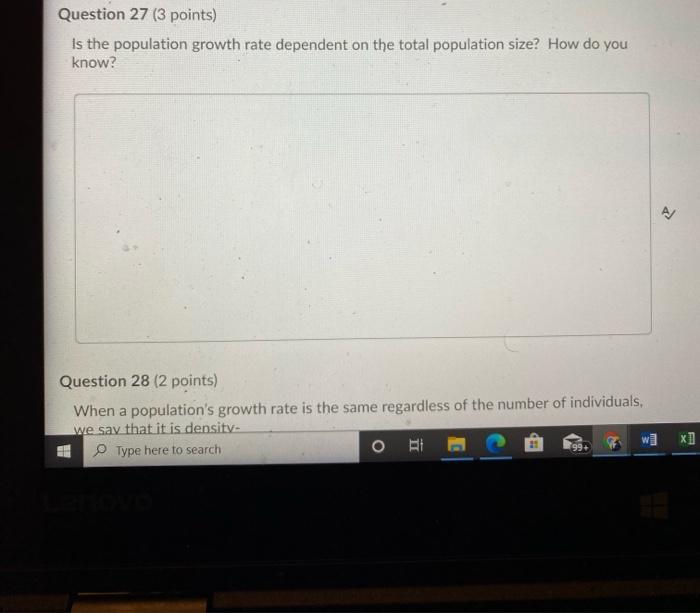 Solved Lab 10 The following graph is of the population | Chegg.com