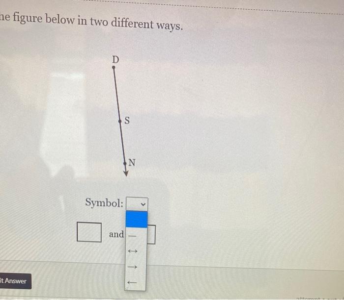 Solved Name the figure below in two different ways. D un N | Chegg.com