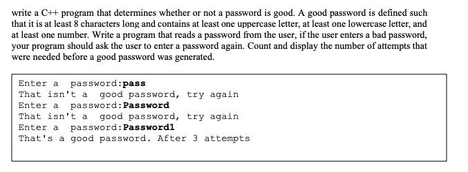 Solved write a CH program that determines whether or not a | Chegg.com