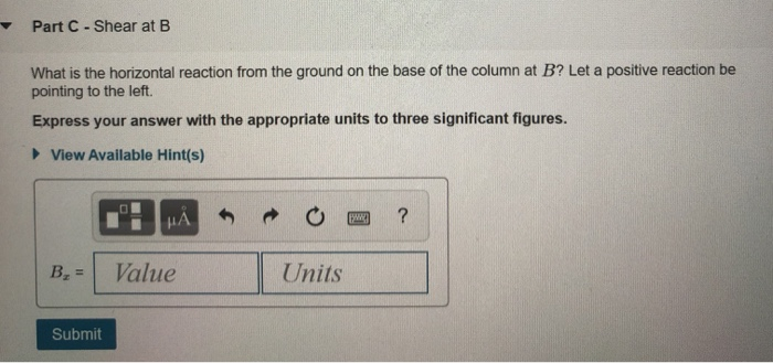 Solved Figure ( 1 of 1 》 —H —H- - L- The frame (Figure 1) | Chegg.com