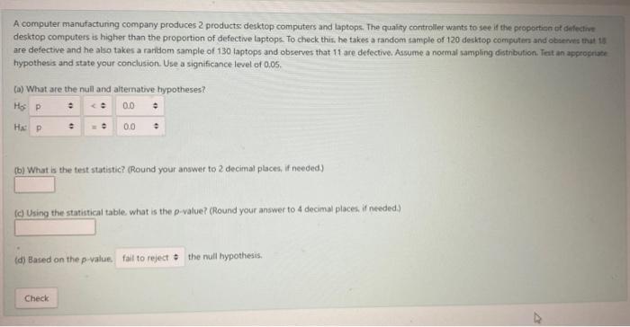 Solved A Computer Manufacturing Company Produces 2 Products | Chegg.com