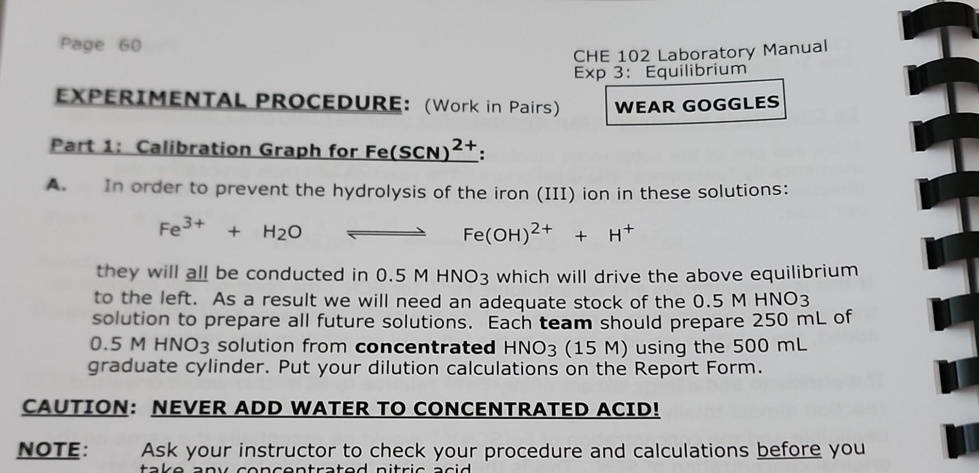 Please help for the prelab question. need to fill in | Chegg.com