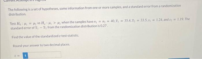 Solved The following is a set of hypotheses, some | Chegg.com