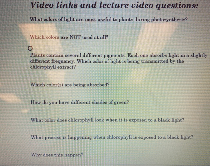 solved-video-links-and-lecture-video-questions-what-colors-chegg