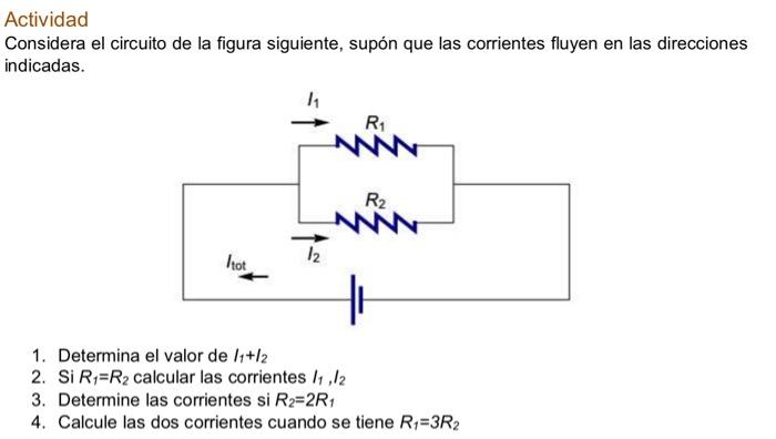 Solved Actividad Considera El Circuito De La Figura | Chegg.com