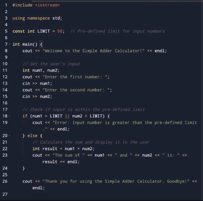 Solved change the code to Flowchart | Chegg.com