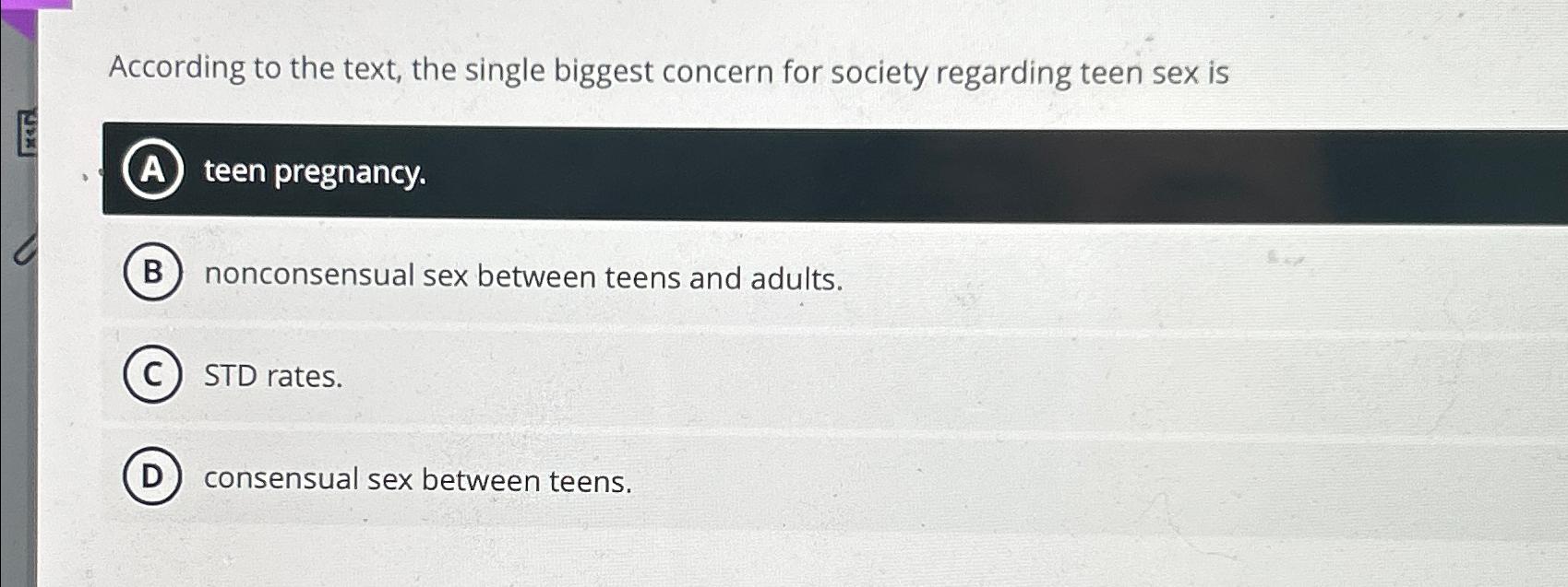 Solved According to the text, the single biggest concern for | Chegg.com