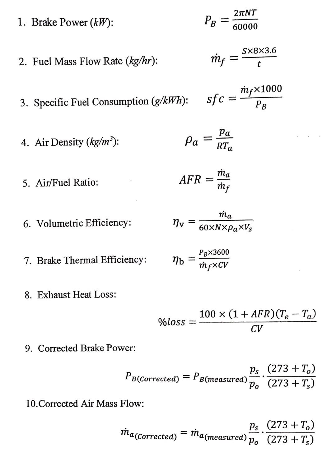 Solved ③ volumetric Efficiency ME Va is Yama а pa ma maiN