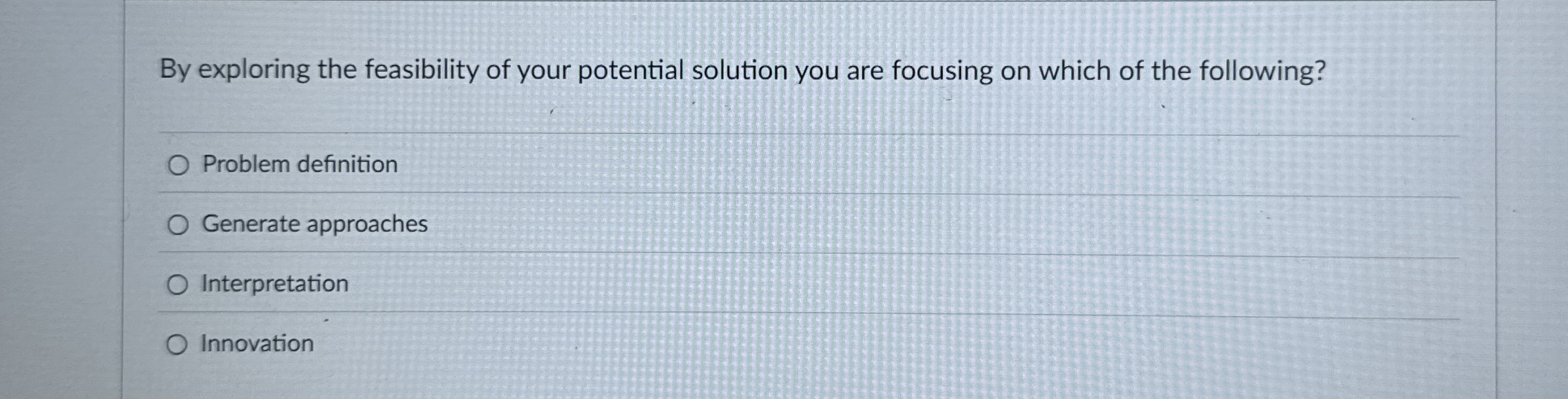 Solved By exploring the feasibility of your potential