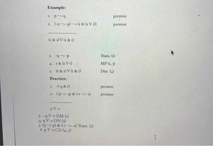 Solved 3. 1. *a--> "b 2. a --> 3. c -->d b -->d Example: | Chegg.com