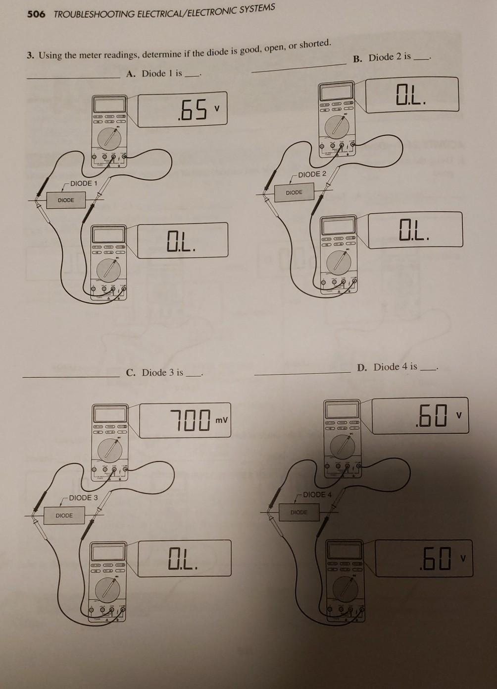 Solved 506 TROUBLESHOOTING ELECTRICAL/ELECTRONIC SYSTEMS 3