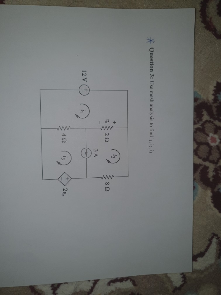 Solved * Question 2: For the bridge network find i, using | Chegg.com