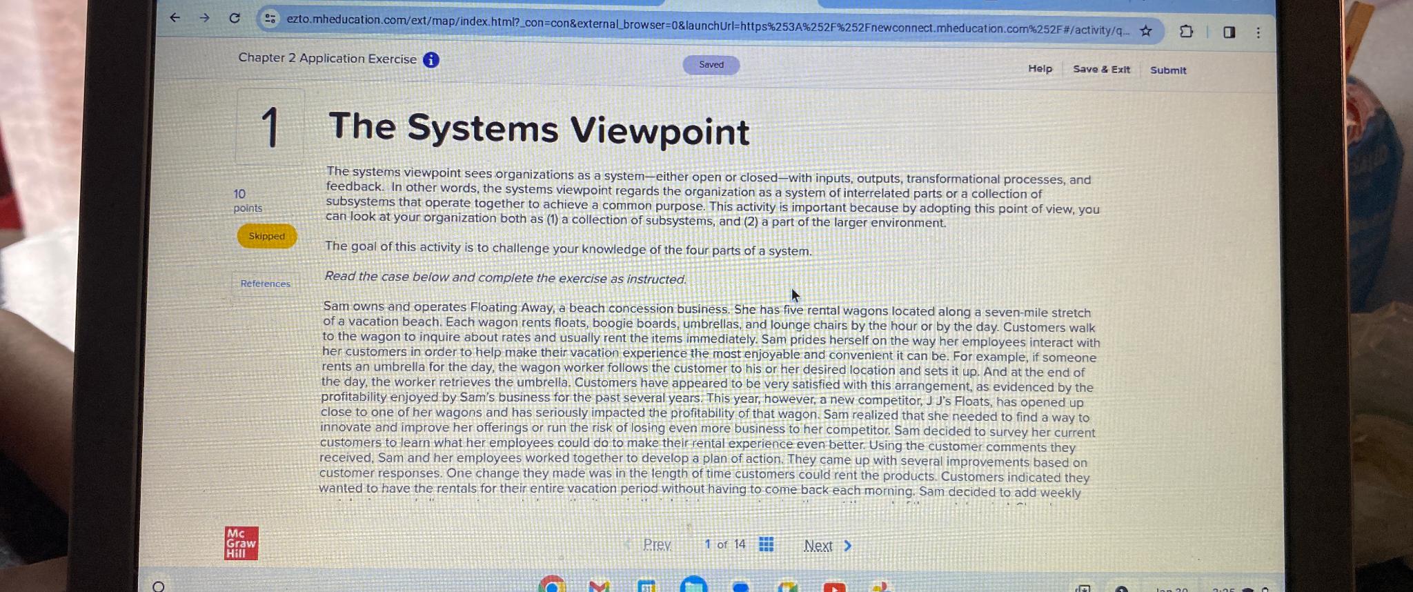 Solved 1 the systems viewpoint chegg
