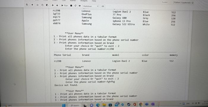 Solved Question ( 90 points) Write a Python program that | Chegg.com