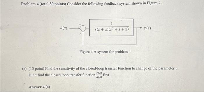 Solved Problem 4 (total 30 points) Consider the following | Chegg.com
