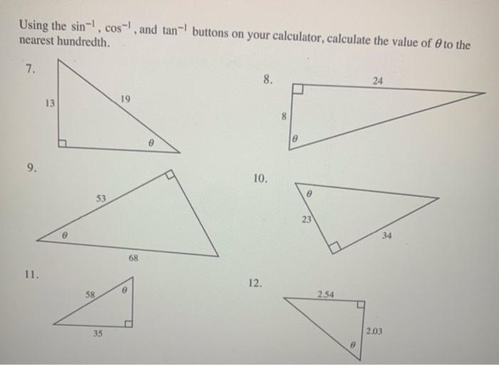 Solved Using the sin