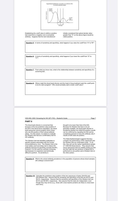 Solved CDC-EIS, 2003: Screening for HIV (871-703) - | Chegg.com