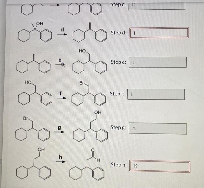 Solved Consider the following sequence of reactions, and | Chegg.com