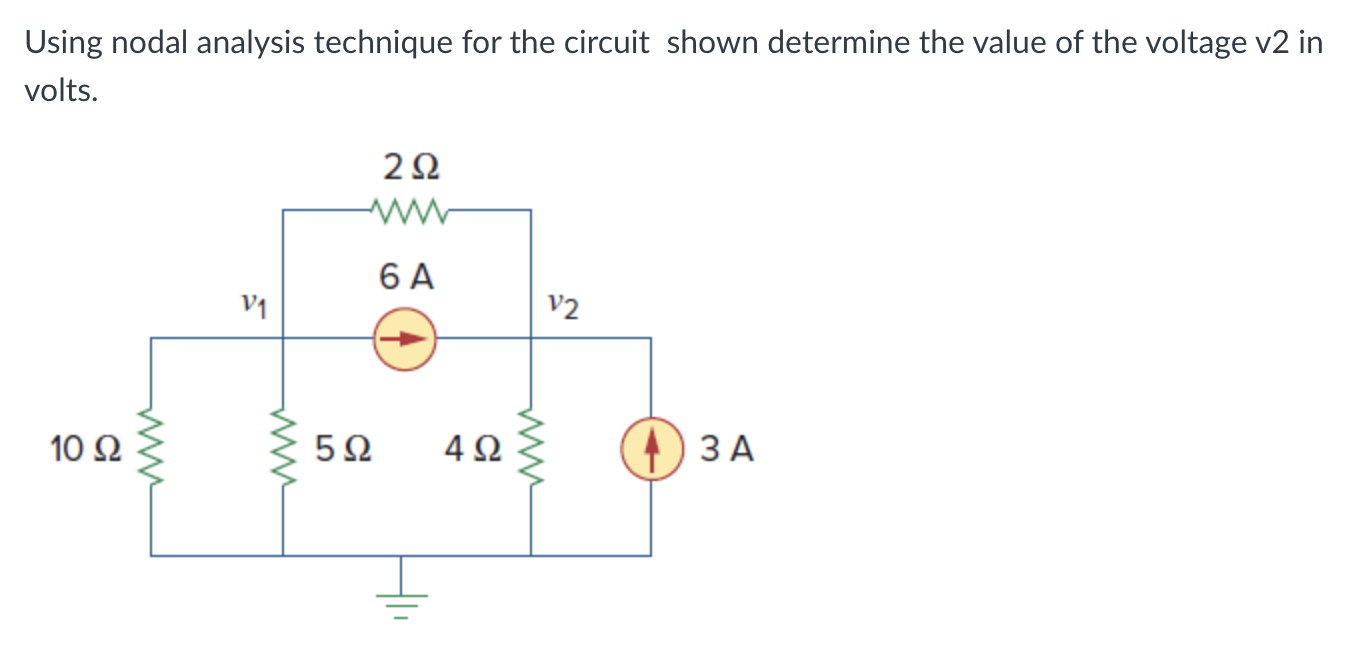 Solved Using Nodal Analysis Technique For The Circuit Shown Chegg Solved Using Nodal Analysis Technique For The Circuit Shown Chegg
