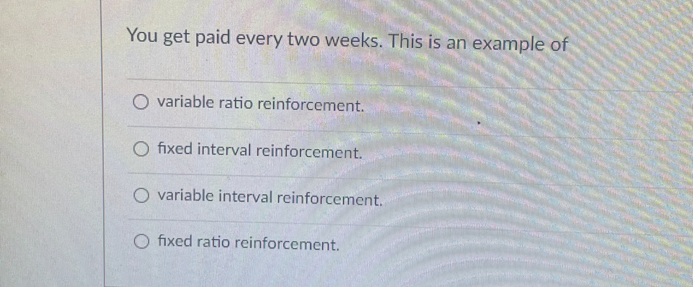Solved You get paid every two weeks. This is an example | Chegg.com