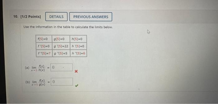 Solved Use The Information In The Table To Calculate The 9935