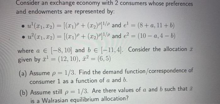 Solved The Material Attached The Utility Function Is A C Chegg Com