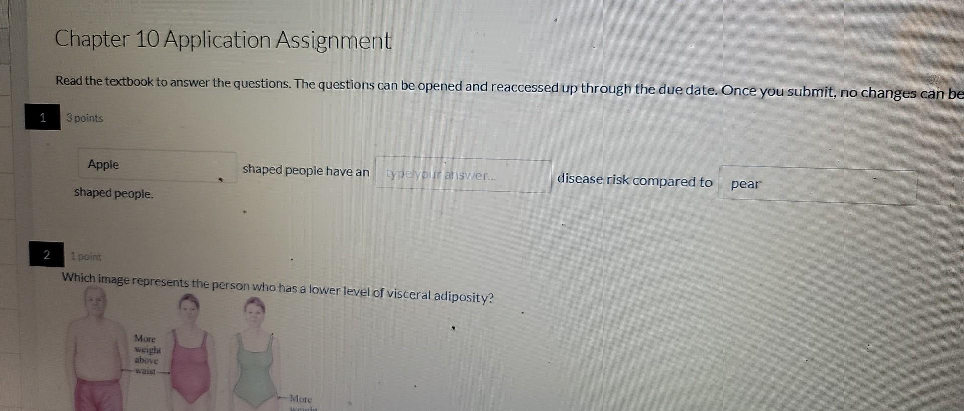 Solved Chapter 10 Application Assignment Read the textbook | Chegg.com