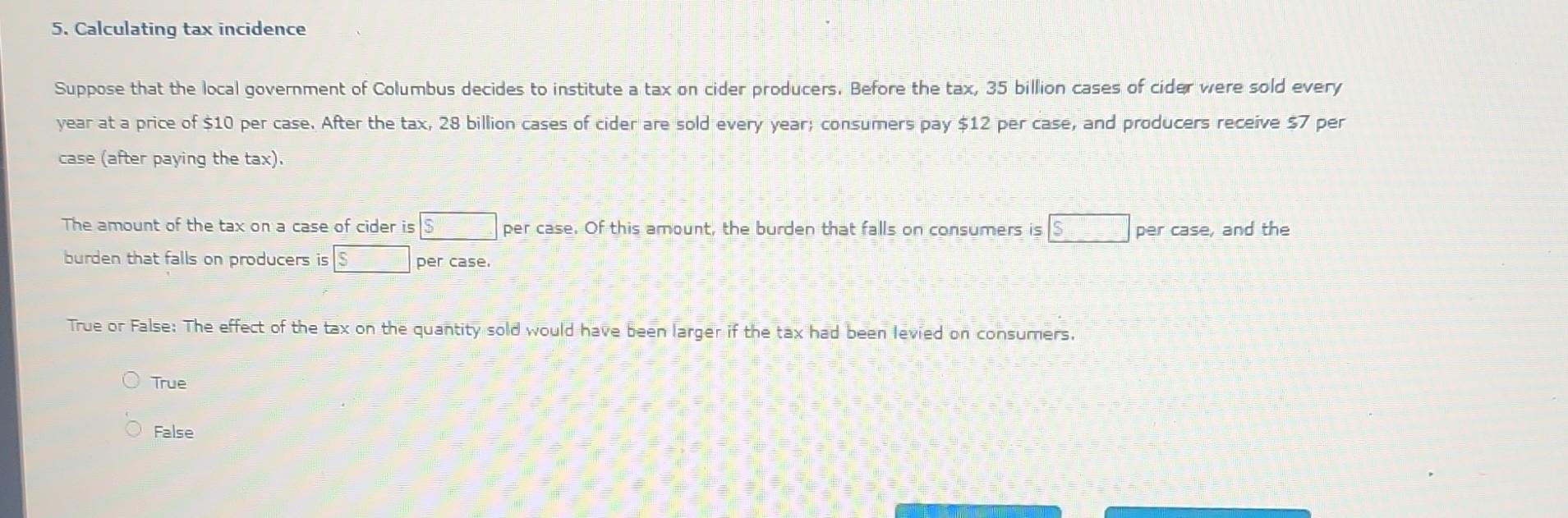 Solved Suppose that the local government of Columbus decides