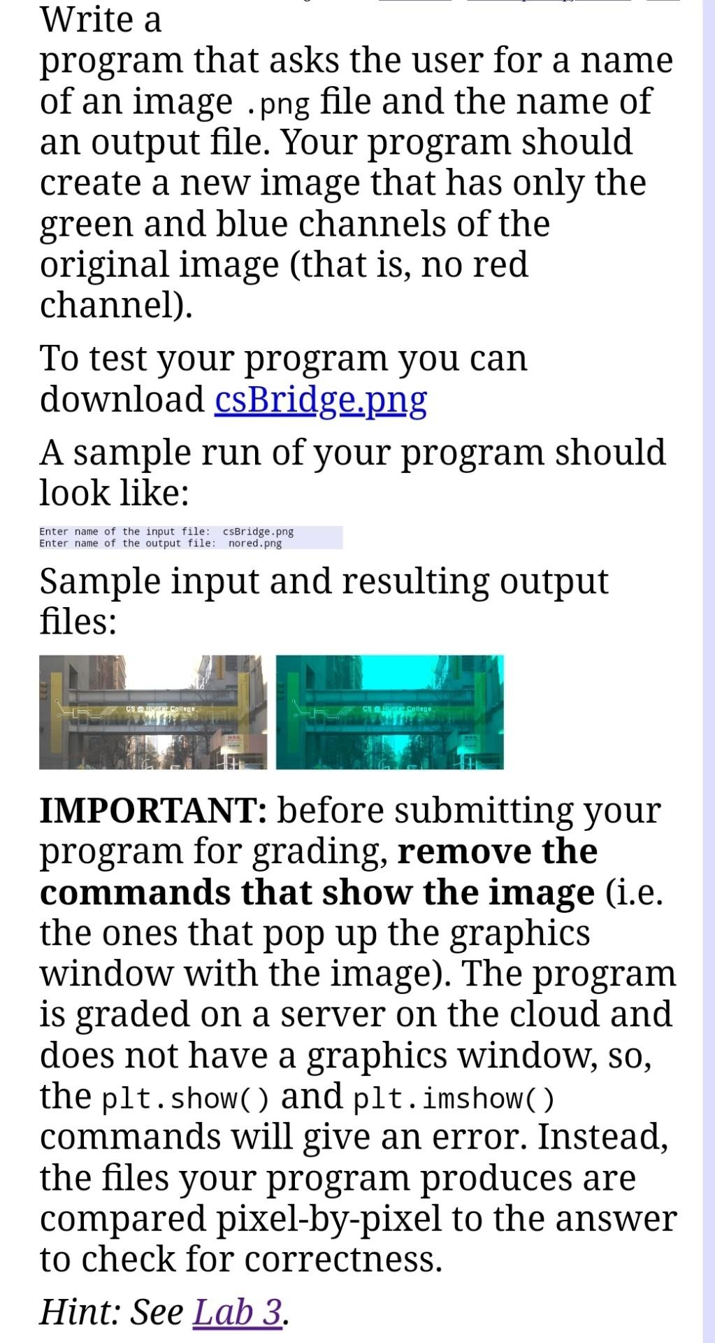 Solved Write a program that asks the user for a name of an | Chegg.com