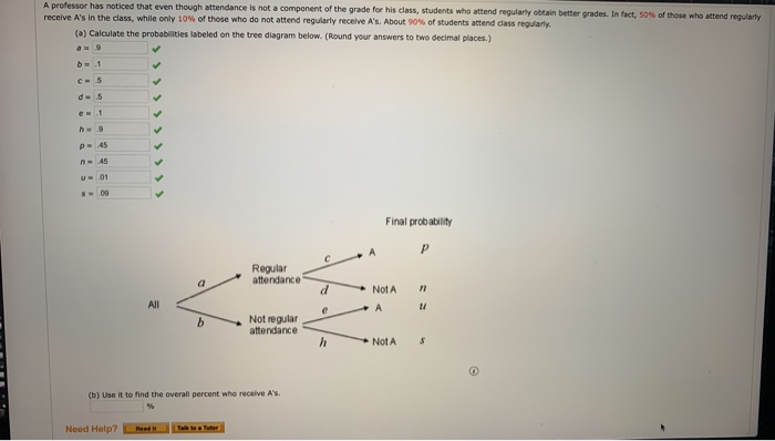 Solved A Professor Has Noticed That Even Though Attendance Chegg Solved A Professor Has Noticed That Even Though Attendance Chegg