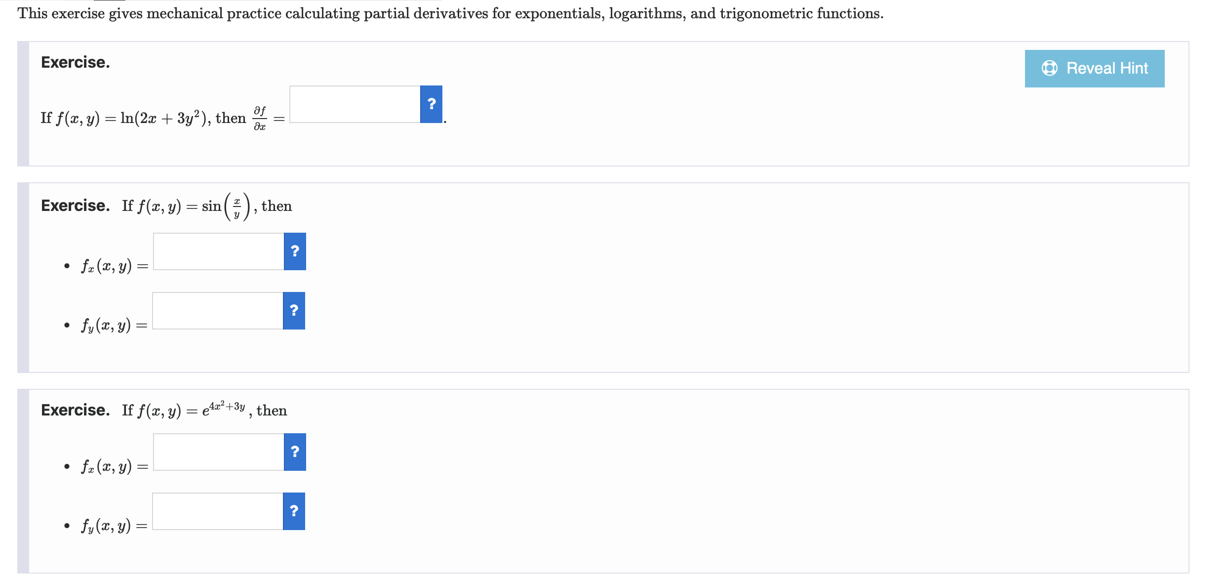 Solved This exercise gives mechanical practice calculating | Chegg.com