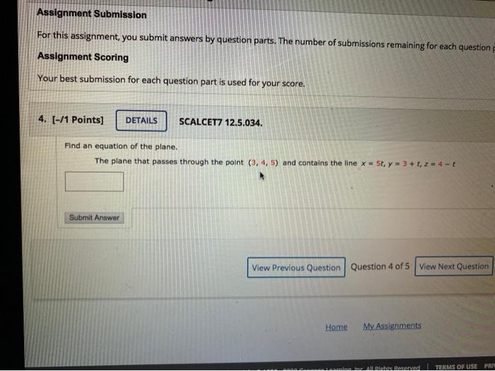 Solved Assignment Submission For this assignment, you submit | Chegg.com