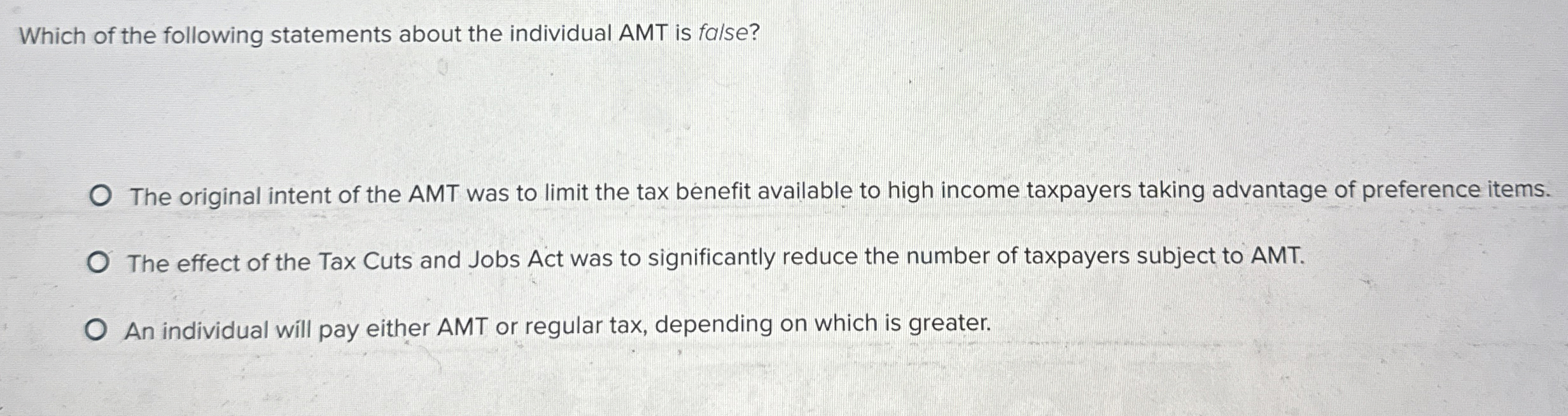 Solved Which of the following statements about the