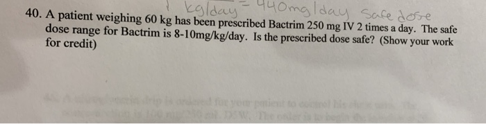 bactrim 250 mg