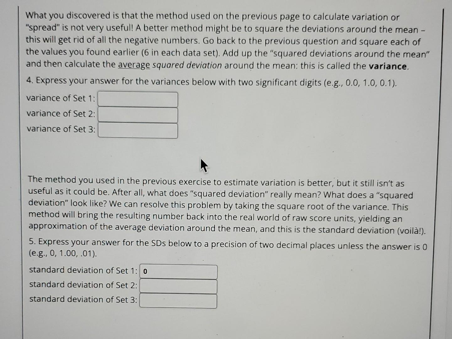 Solved What you discovered is that the method used on the | Chegg.com