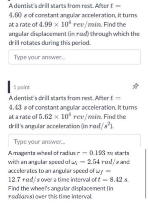 Solved I really need help with questions one through three I | Chegg.com