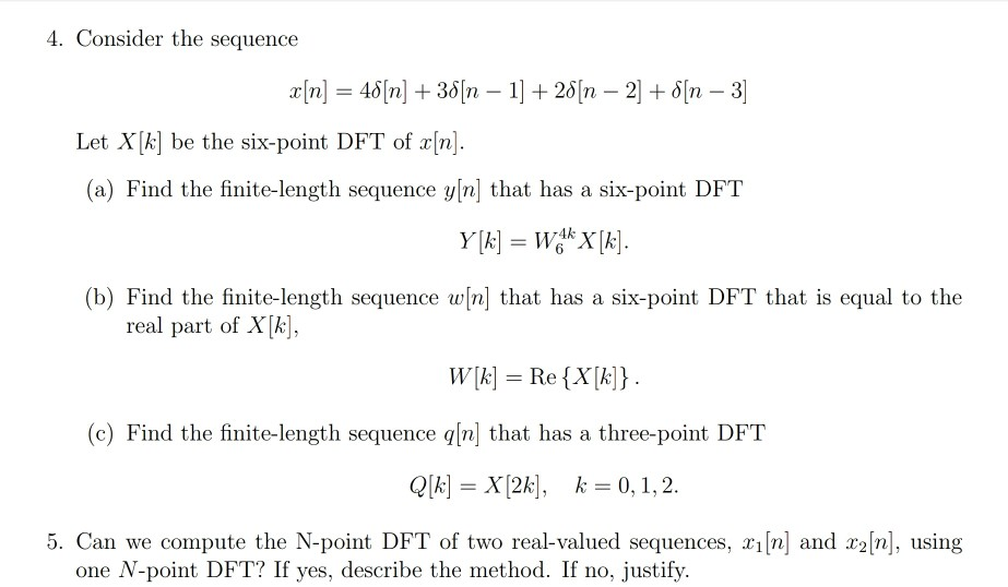 4 Consider The Sequence X N 48 N 38 N 1 Chegg Com