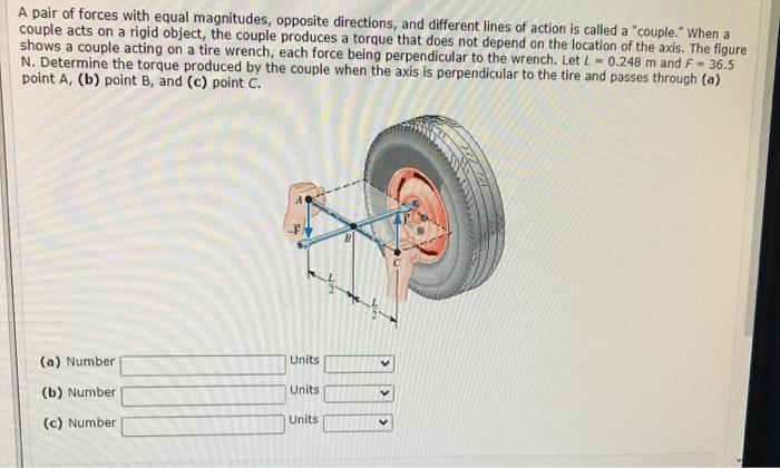 solved-a-pair-of-forces-with-equal-magnitudes-opposite-chegg