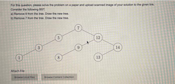 Solved For this question, please solve the problem on a | Chegg.com