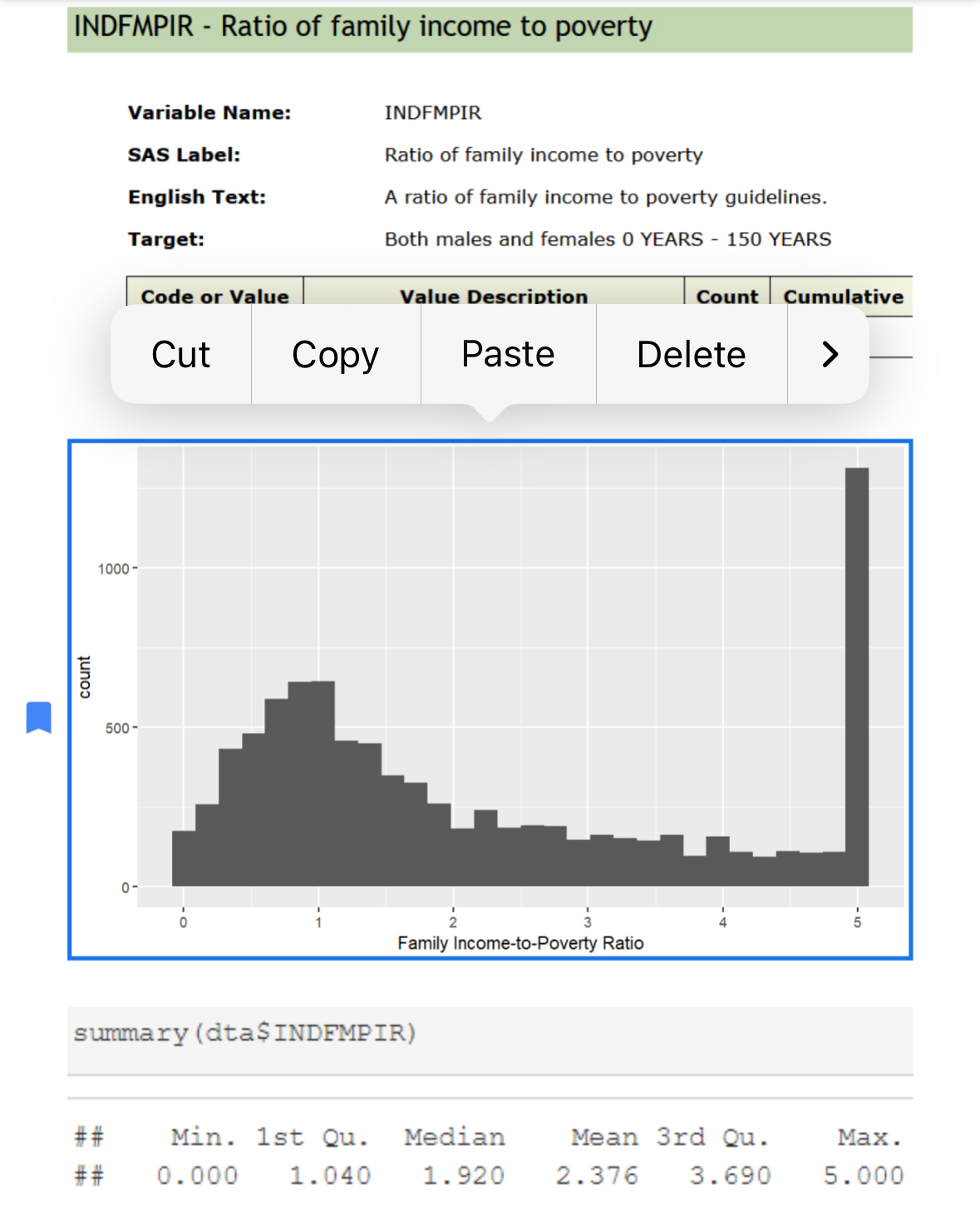 Question 2. ﻿What is the value of the mode (1
