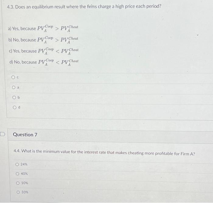 Solved 4. Consider the following Pricing game. Firms A and B | Chegg.com